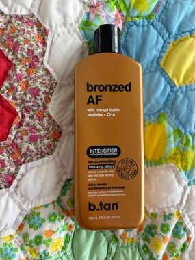 b.tan bronzed AF Intensifier Bronzing Lotion